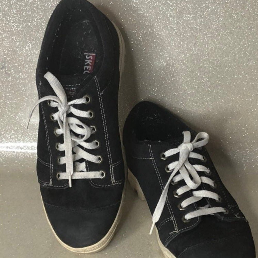 Vintage 90s Skechers Roadies Mens Shoes Chunky Heel